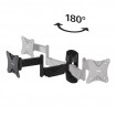 Suport TV de perete Hama FULLMOTION 66 cm (26  inch ) 2 brate negru