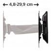 Suport TV de perete Hama FULLMOTION 122 cm (48  inch ) 1 brat negru
