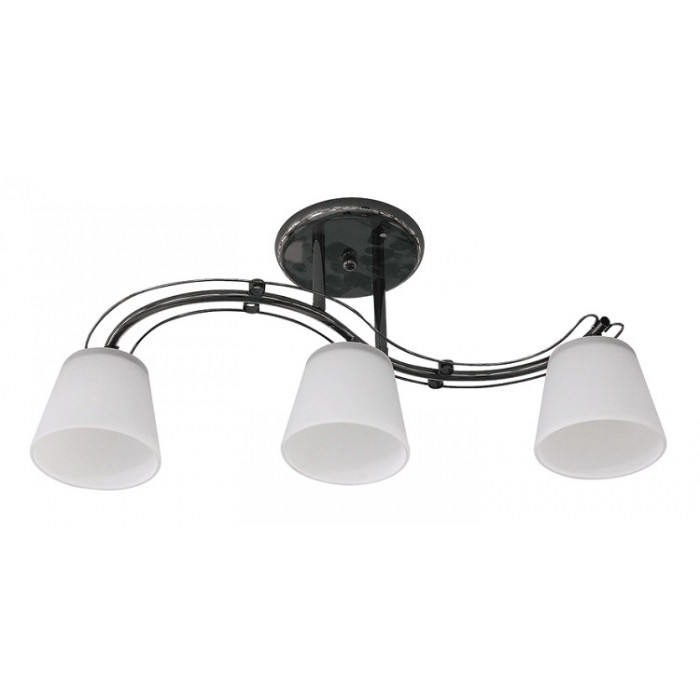 Lustra Erste Aria Crom cu Alb 3xE27