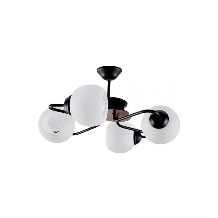 Lustra Enis1 Negru 4xE27 60W