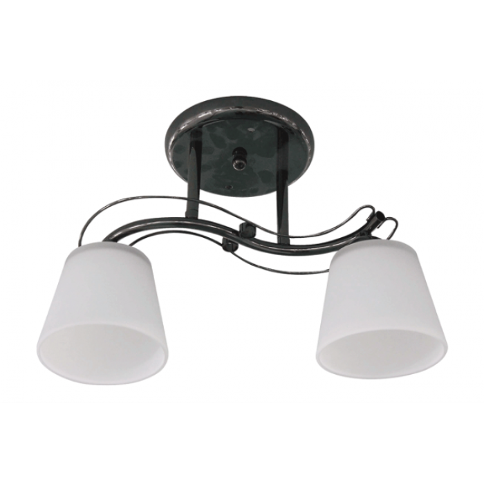 Lustra Aria Crom+Alb 2xE27 60W Erste