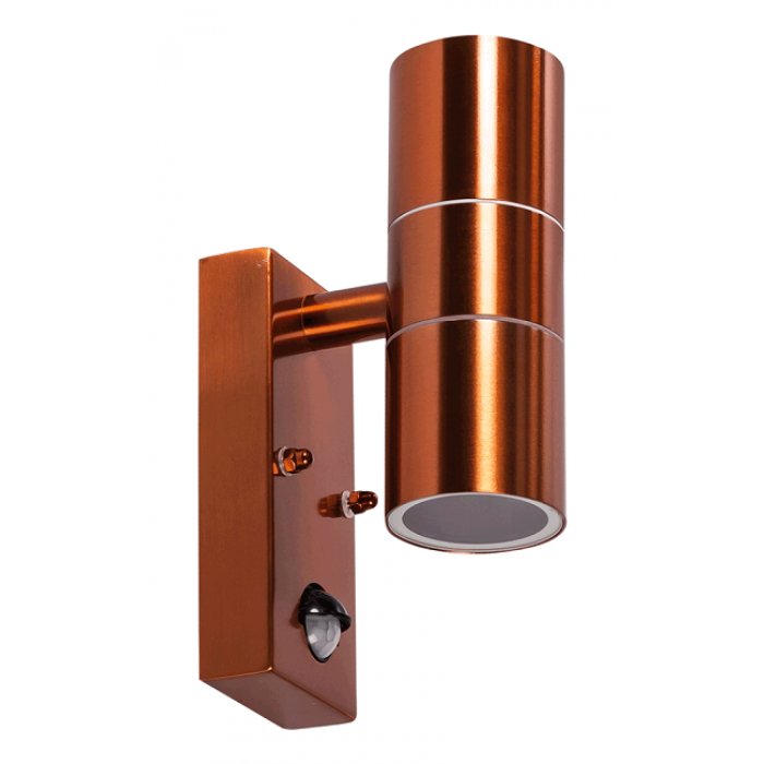 Lampa Gradina Senzor Antal Cupru 2xGU10 35W Erste