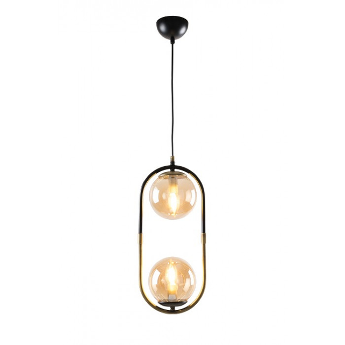 Pendul Monet 2XE27, negru antic, Oktay