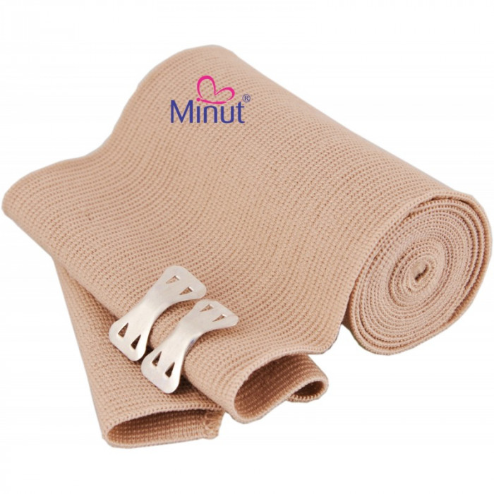 Bandaj elastic cu clema Minut