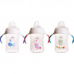 Cana cu manere si cioc de silicon Minut Baby, 300 ml, 6+