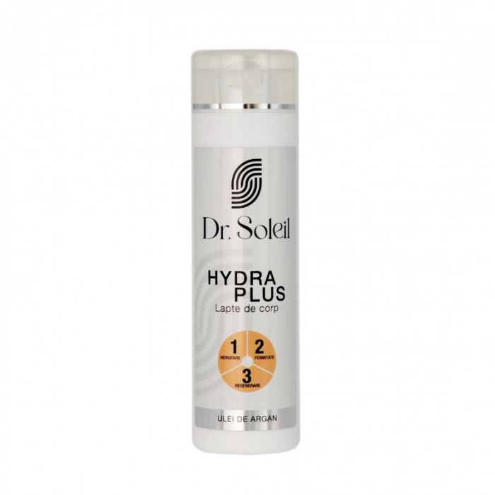 Lapte de corp Hydra Plus Dr. Soleil cu Ulei de Argan, 250 ml