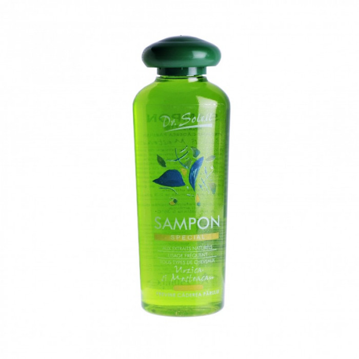 Sampon impotriva caderii parului Dr. Soleil cu Mesteacan si Urzica, 250 ml