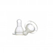 Set 2 tetine Minut Baby silicon, 0+, 3+, 6+, 6+ lichide groase