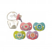 Suzeta Minut Baby 0+ si cutie pentru sterilizare, diverse culori