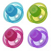 Suzeta silicon Minut Baby 0+, diverse culori