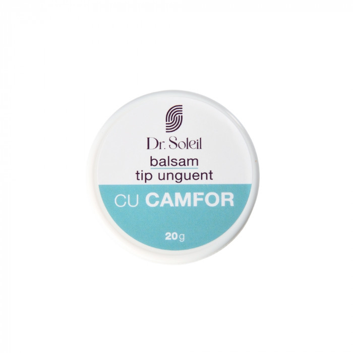 Balsam tip unguent cu Camfor Dr. Soleil, 20g