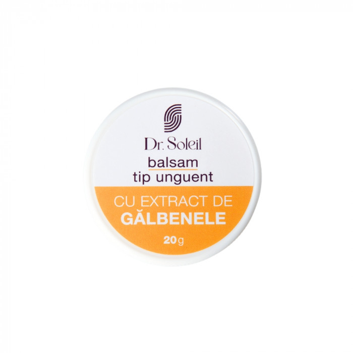 Balsam tip unguent cu extract de Gălbenele Dr. Soleil, 20g