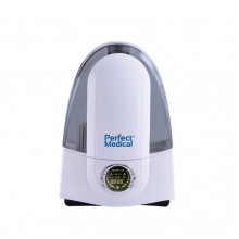 Umidificator de aer PERFECT MEDICAL cu ultrasunete AUTOMATIC, 5.2L, programare, ionizare, filtru apa, higrometru Umidificator de aer PERFECT MEDICAL cu ultrasunete AUTOMATIC, 5.2L, programare, ionizare, filtru apa, higrometru