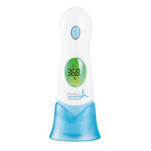 Termometru cu infrarosu 6in1- Frunte, Ureche, Temperatura ambientala, Temperatura la obiecte-lichide, Ceas