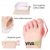 Inel protector monturi cu despărțitor din silicon pentru degetul mare - Vivafit