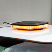 Girofar cu magnet, culoare Orange, alimentare 12/24V, 48 LED-uri, protectie IP56