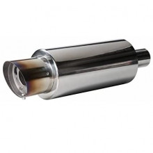 Toba SPORT din INOX model "FireBird" cu Silencer reglabil Toba SPORT din INOX model "FireBird" cu Silencer reglabil