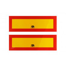 Placute reflectorizante pentru camioane 10x30 cm Placute reflectorizante pentru camioane 10x30 cm