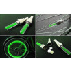 Set 2 Capace Valva cu LED Verde, cu senzor de lumina si miscare