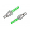 Set 2 Capace Valva cu LED Verde, cu senzor de lumina si miscare