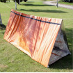 Cort de salvare pliabil, termic (NRC) pentru turism, alpinism, dimensiune 210 x 90 cm