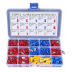 Set 280 de conectori de sertizare izolati, 15 tipuri, in carcasa de plastic