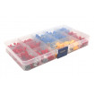Set 280 de conectori de sertizare izolati, 15 tipuri, in carcasa de plastic