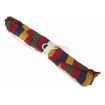 Hamac Multicolor Dublu (2 persoane), 200 x 150 cm, cu bara de 80 cm - ROSU