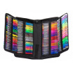 Set 242 piese, Pixuri cu gel multicolor + Rezerve + Carte de colorat + Penar