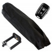 Trepied fotografic din aluminiu, compact, cu suport mobil 3D + Telecomanda Bluetooth