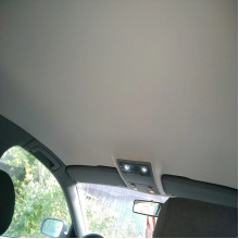 Material pentru reconditionare plafon auto, material textil cu spate buretat, culoare Gri Deschis, dimensiune 2m x 1,50m Material pentru reconditionare plafon auto, material textil cu spate buretat, culoare Gri Deschis, dimensiune 2m x 1,50m