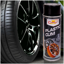 Spray Vopsea Cauciucata pentru Jante, culoare Neagra, 400ml, Champion Color Spray Vopsea Cauciucata pentru Jante, culoare Neagra, 400ml, Champion Color