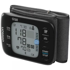 OMRON RS7 INTELLI IT - Tensiometru de incheietura, conectivitate Bluetooth, Negru