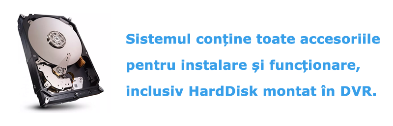 HardDisk montat in DVR