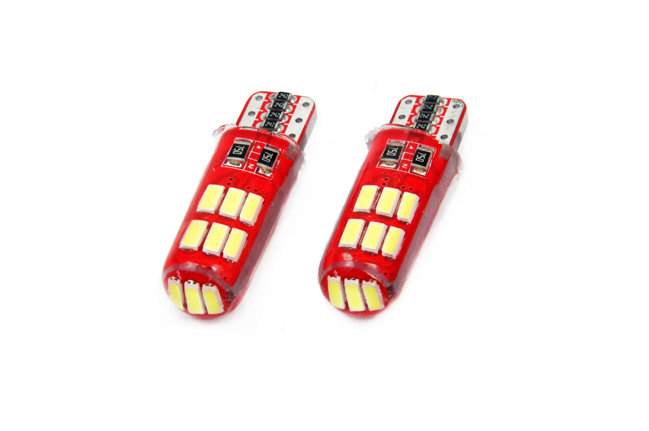 AMIO Set becuri auto cu LED CANBUS T10e…