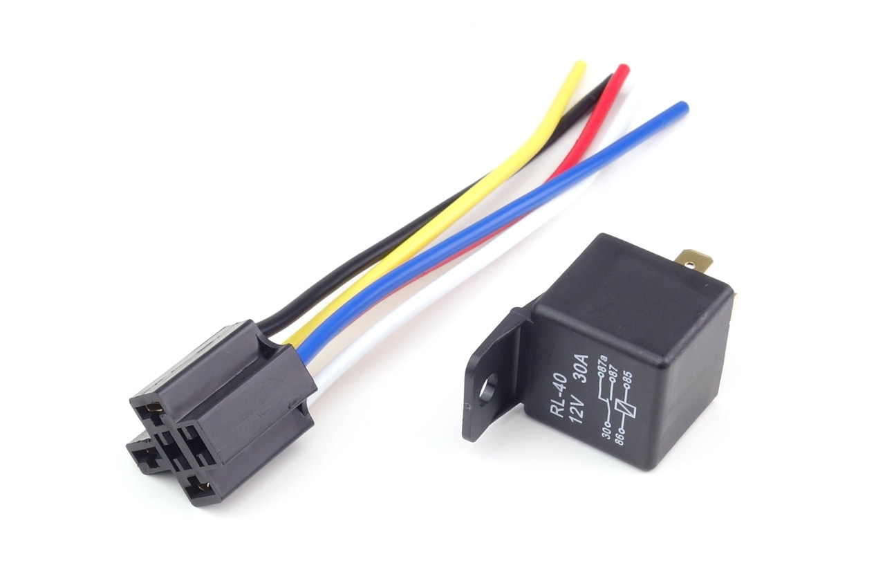 Releu universal 12v 30a