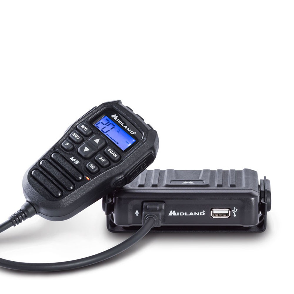 Statie radio CB Midland M-5 DSQ 4W 12V port USB Cod C1277