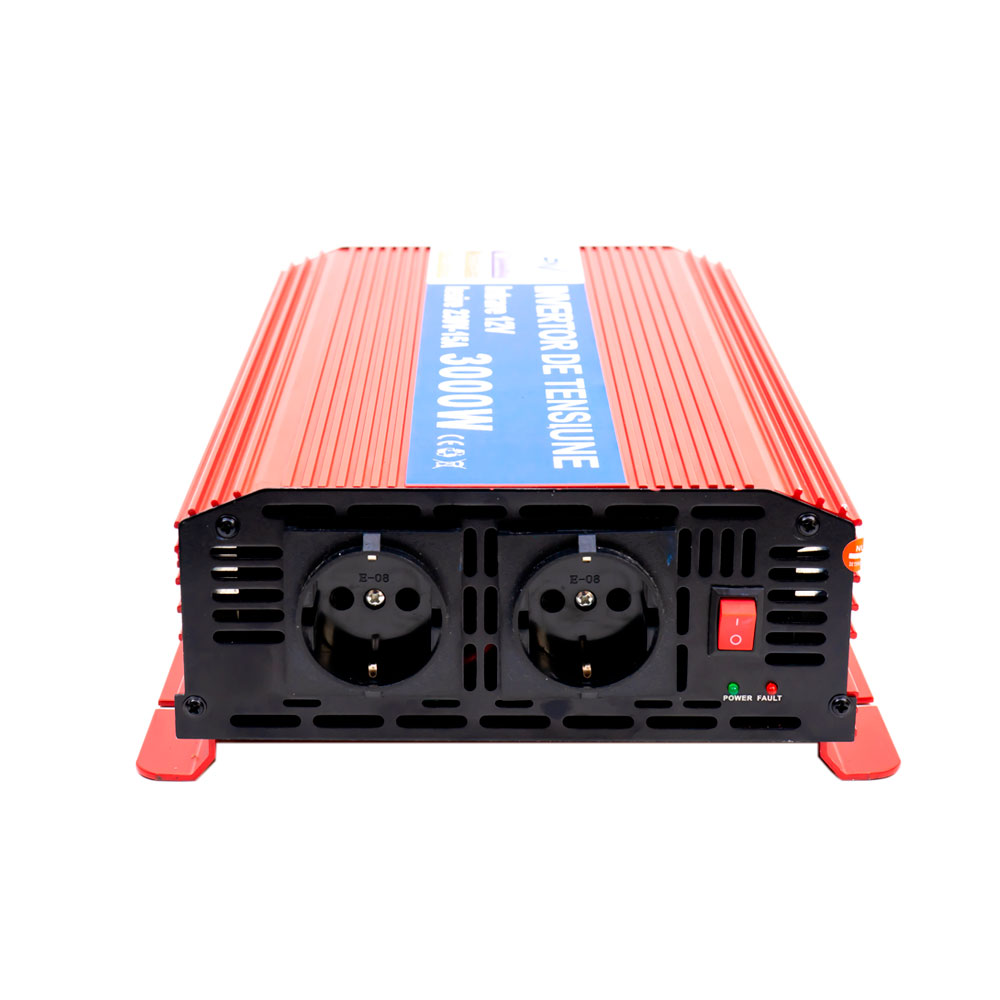 Invertor de tensiune pni l3000w alimentare 12v iesire 230v