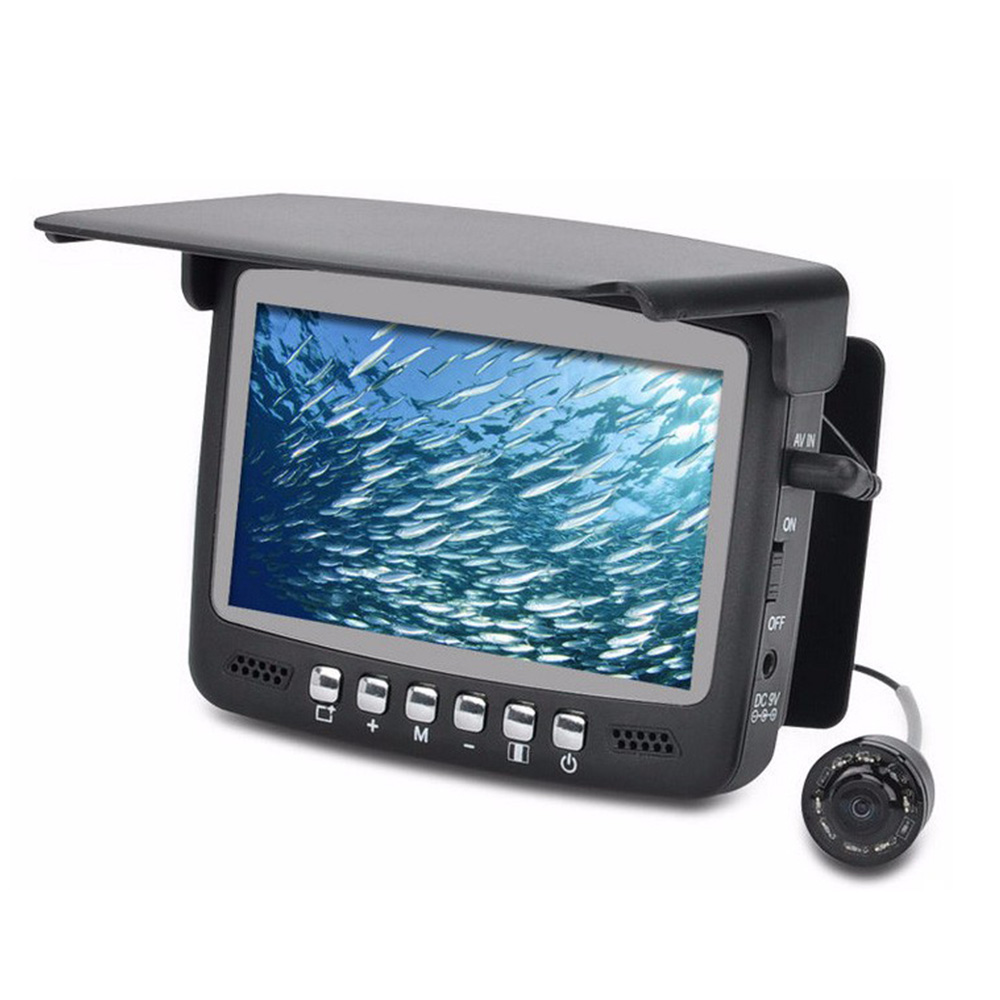 Camera video subacvatica pni uc430 pentru pescuit cu monitor de 4.3inch, adancime max 30m