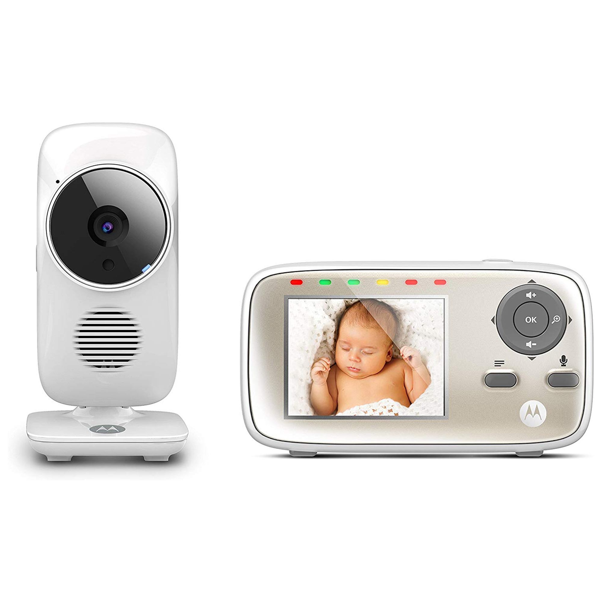Video baby monitor motorola mbp483 cu ecran 2.8 inch