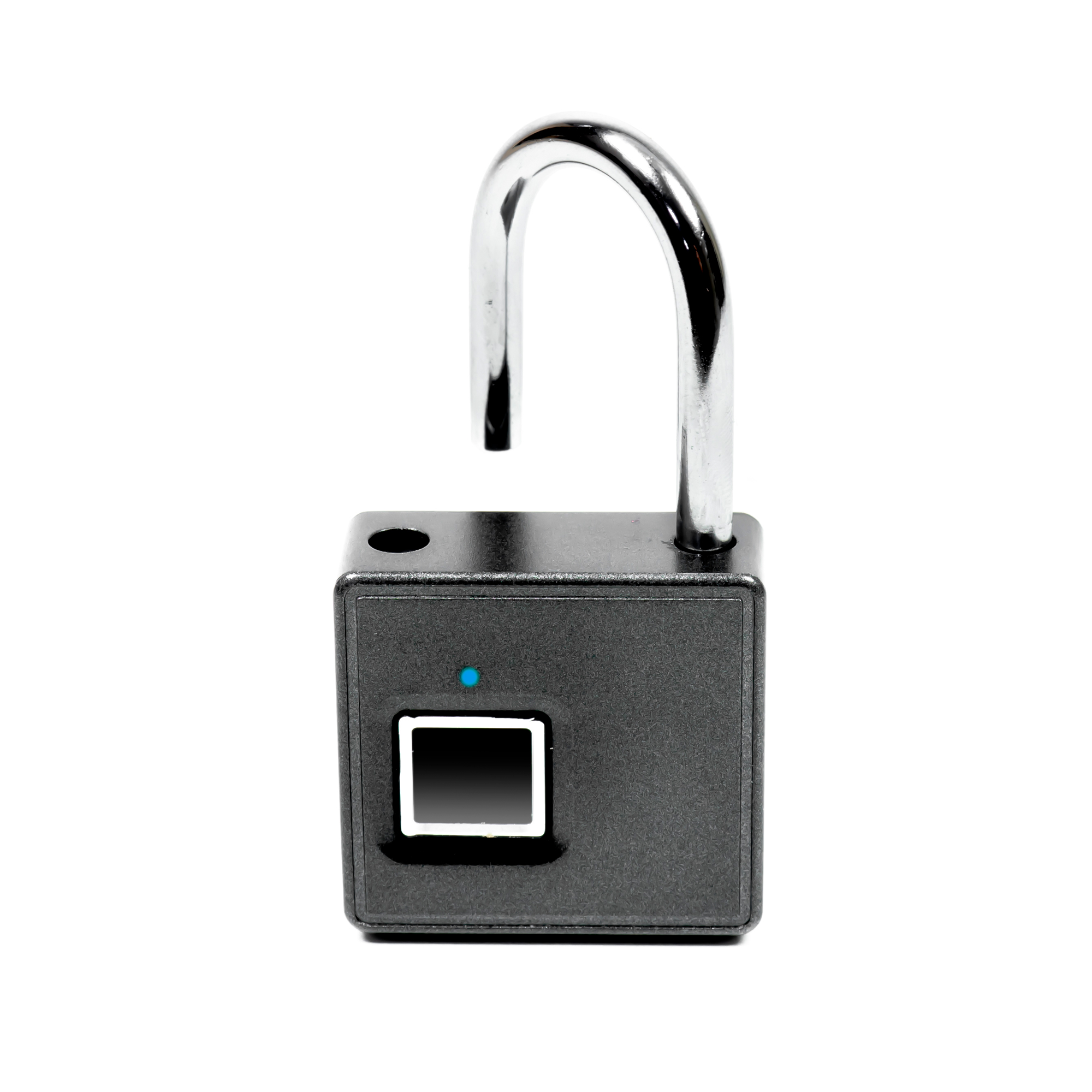 Lacat inteligent pni sl10 cu deschidere prin amprenta si incarcare usb, ip65, gri