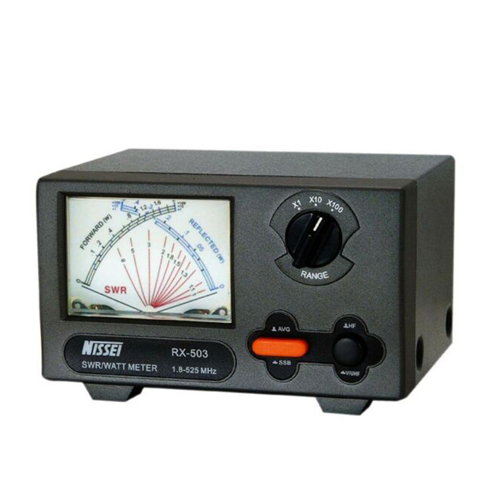 Reflectometru analogic pni nissei rx-503 swr 1.8-525 mhz wattmeter 0-200w 12v