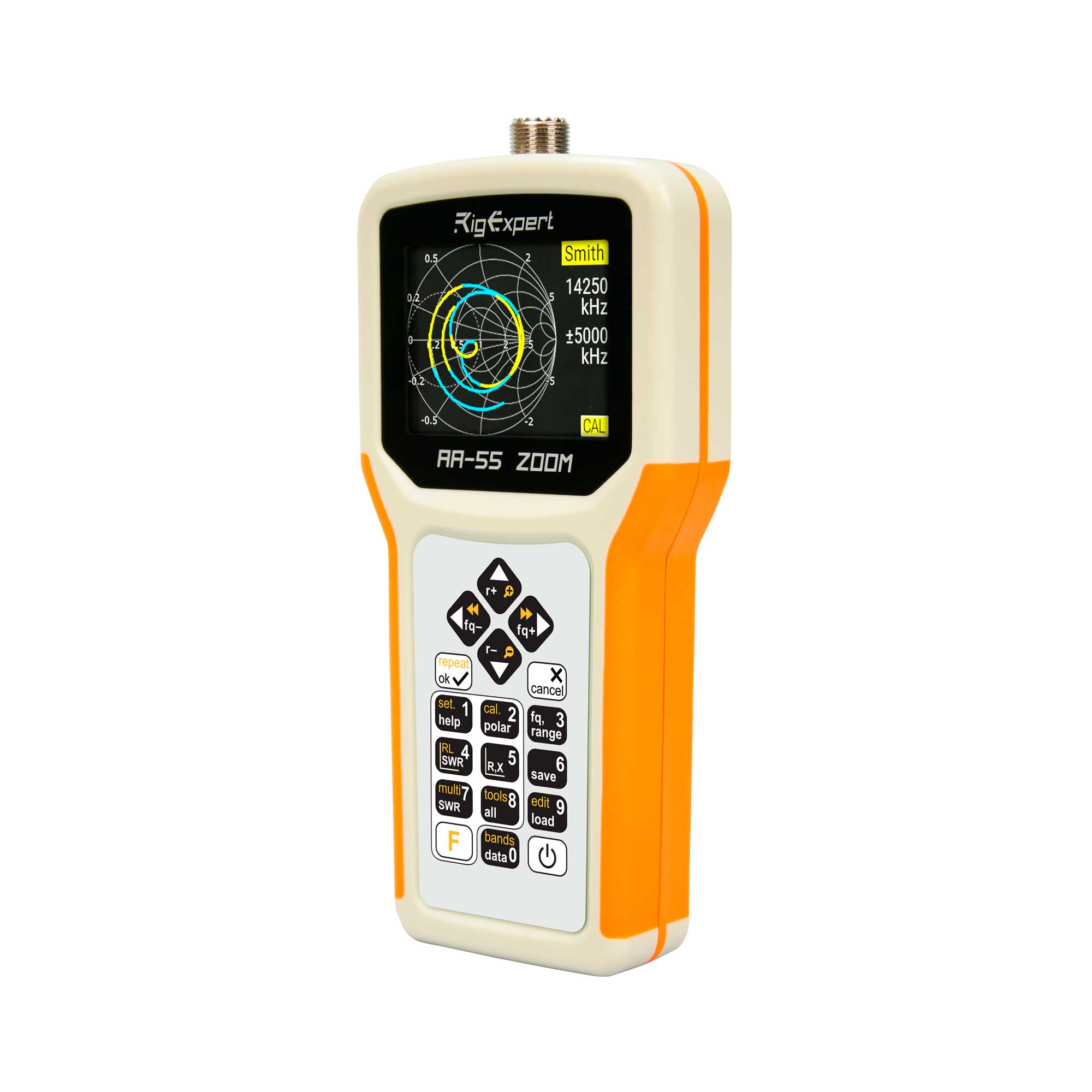 Analizor de antena rigexpert aa-55 zoom 0.06-55 mhz