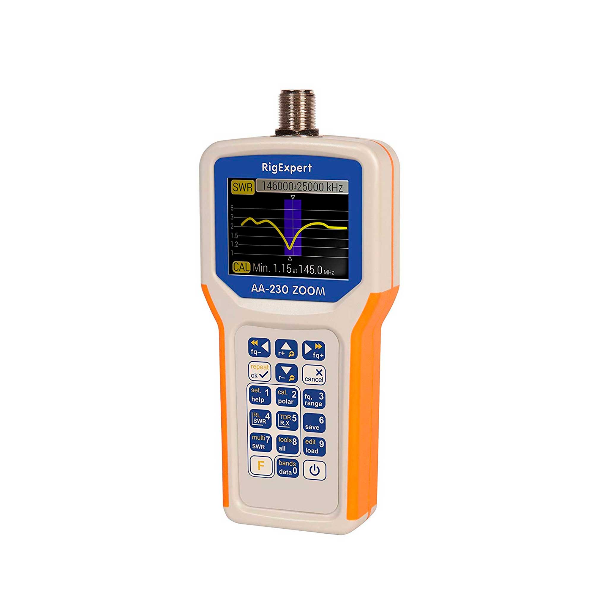 Analizor de antena rigexpert aa-230 zoom bluetooth 0.1-230 mhz