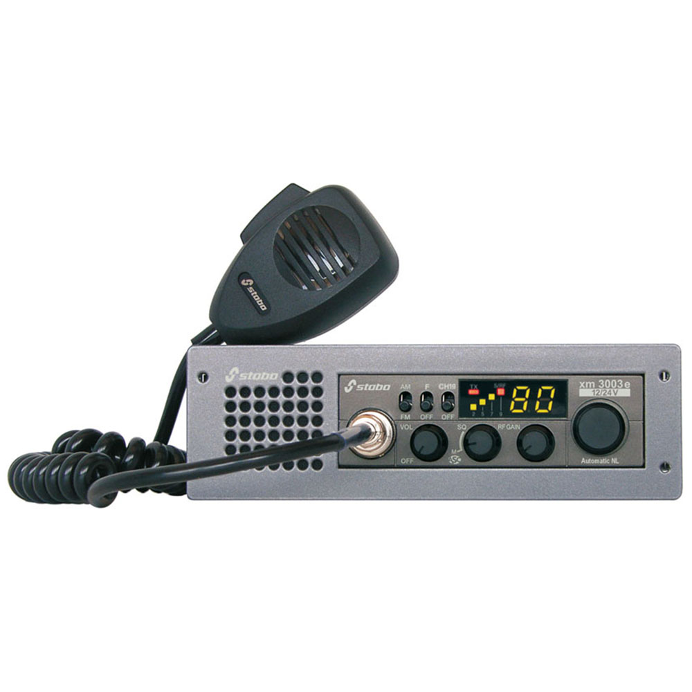 Statie radio cb stabo xm3003e asc rf gain anl 12v-24v carcasa 1din inclusa
