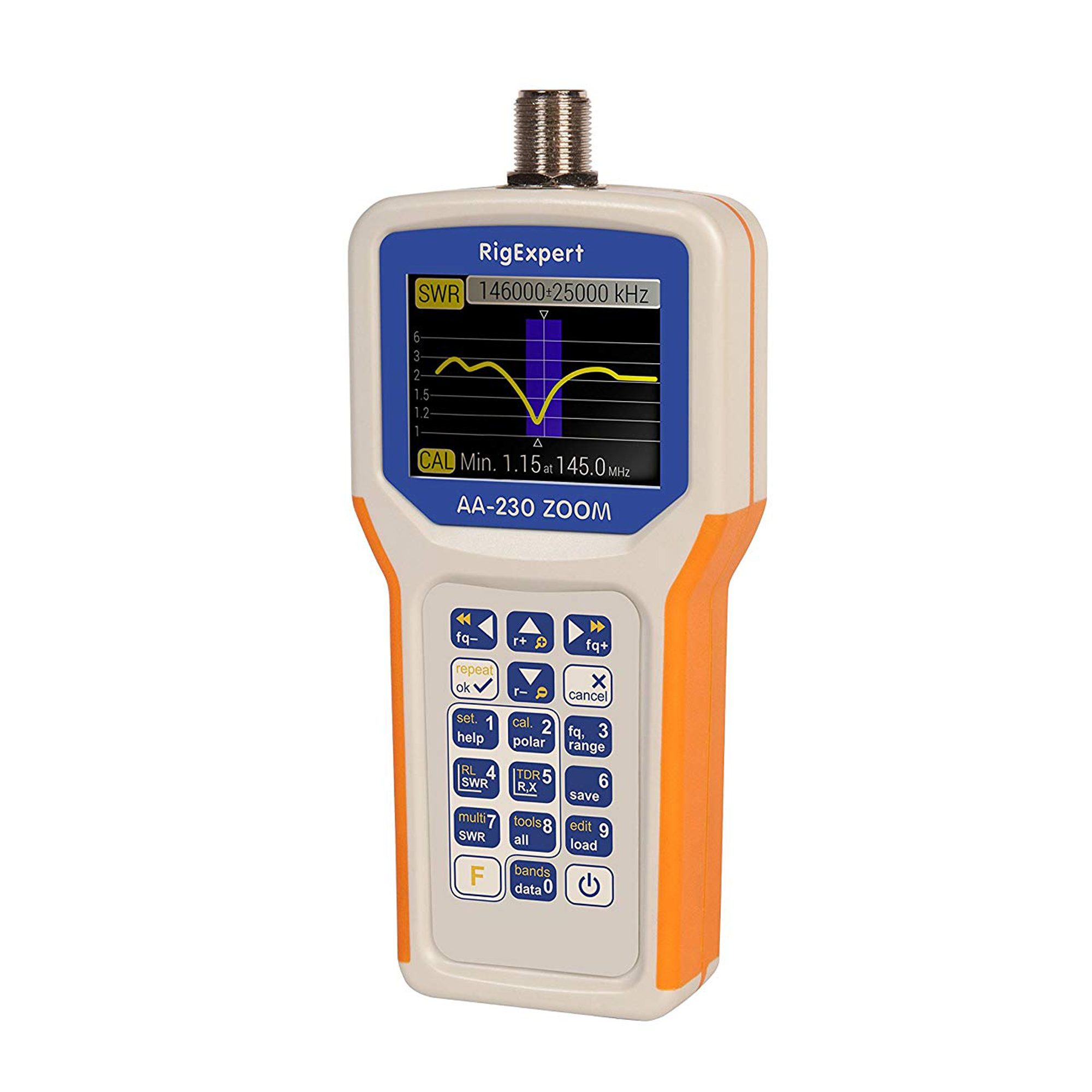 Analizor de antena rigexpert aa-230 zoom 0.1-230 mhz