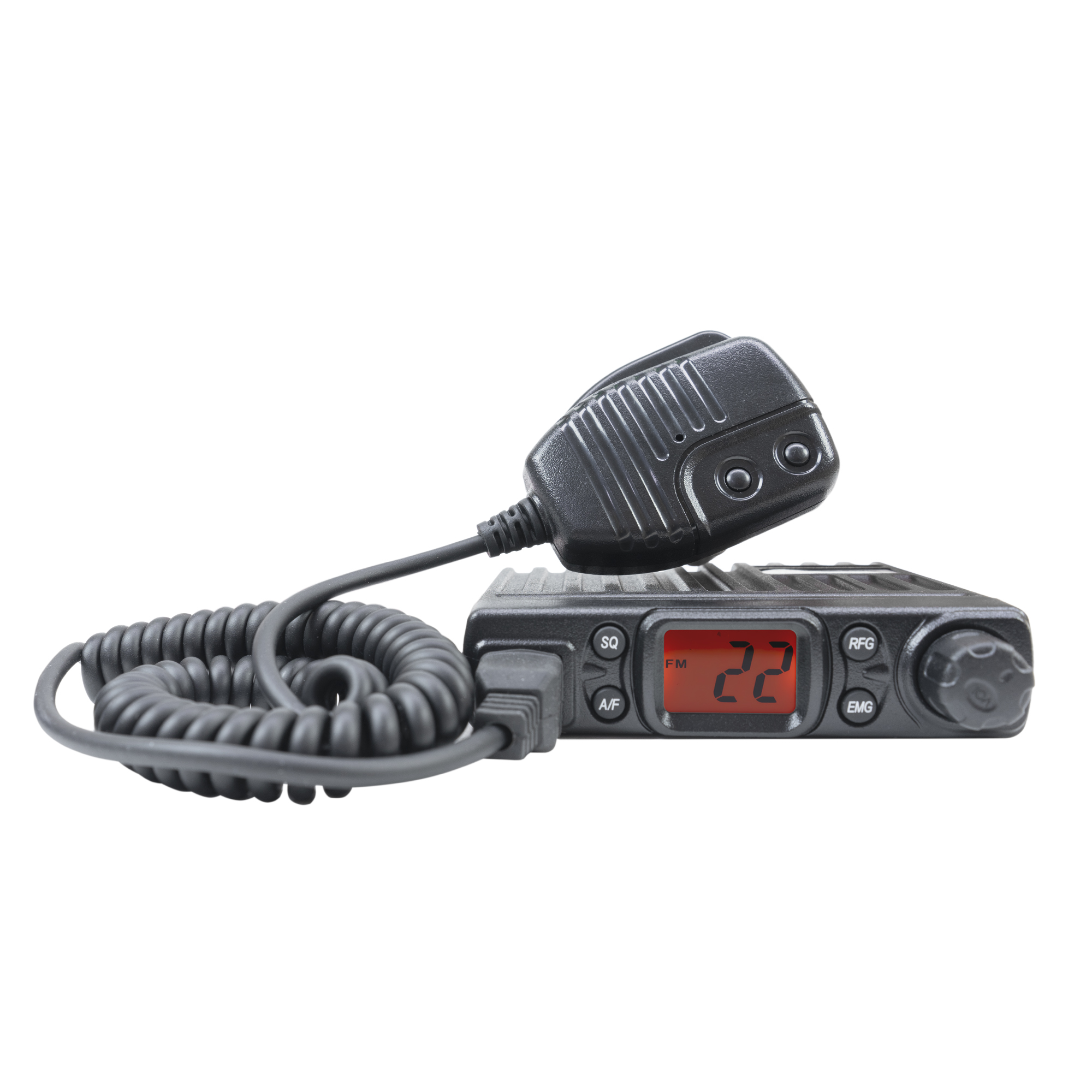 Statie radio cb moonraker micro, asq, rf gain, buton canale urgenta