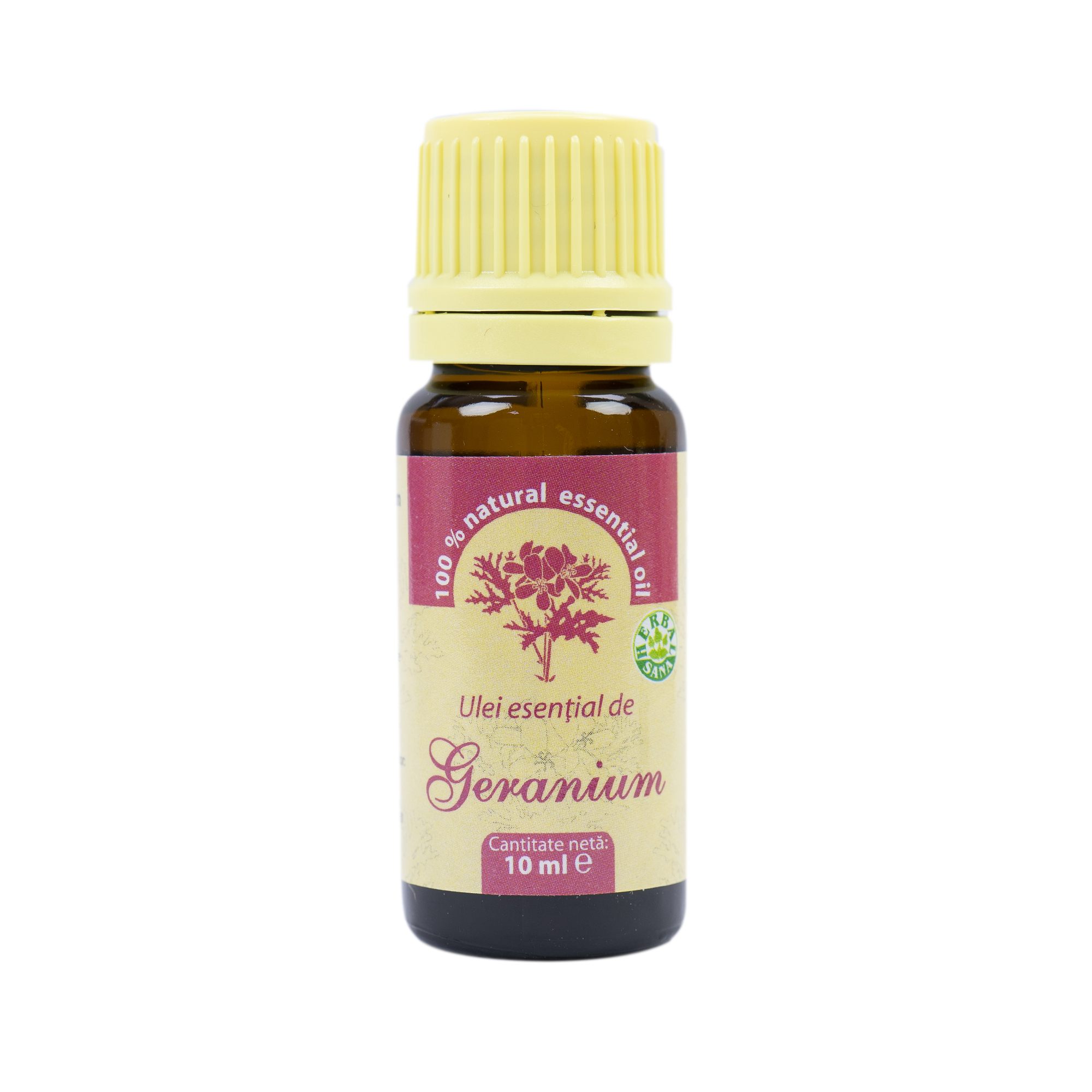 Ulei esential de geranium (aetheroleum geranii) 100% pur fara adaos, 10 ml