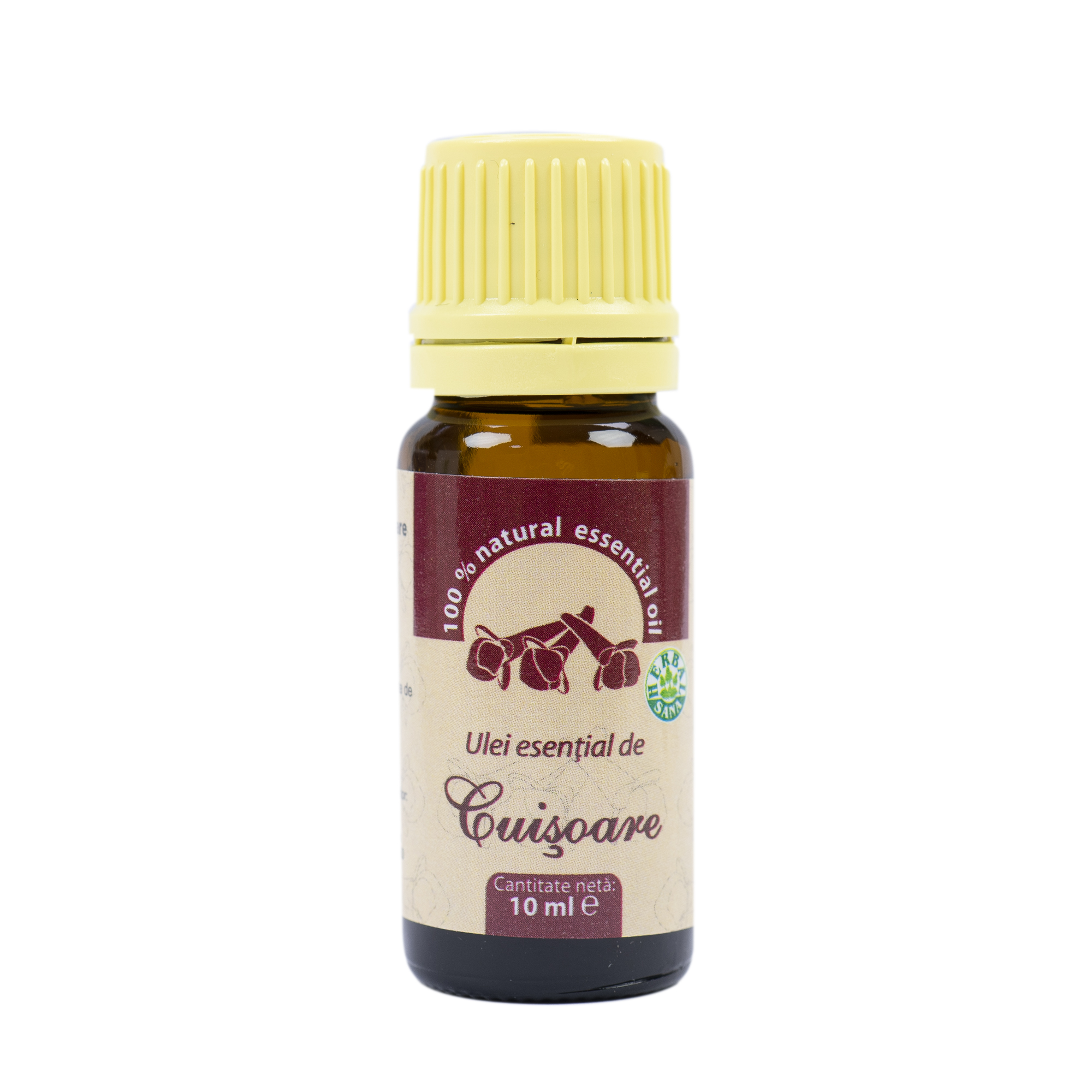 Ulei esential de cuisoare (eugena caryophyllata) 100 % pur fara adaos, 10 ml