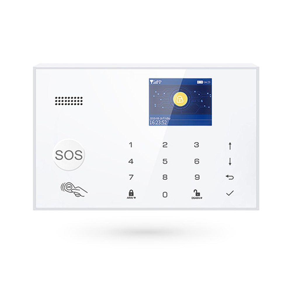 Sistem de alarma wireless PNI SafeHome PT700 WiFi GSM 4G cu monitorizare si alerta prin Internet, SMS, apel vocal, aplicatie mobil Tuya Smart